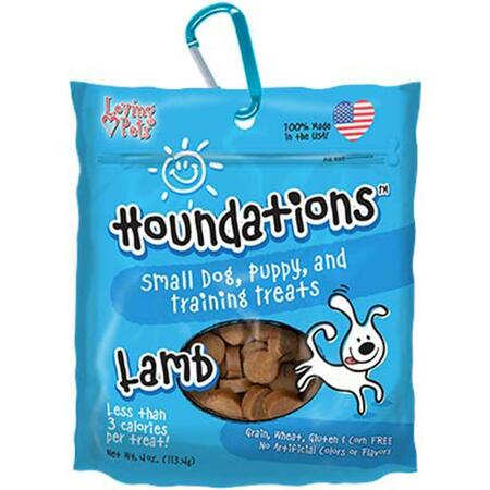 LOVING PETS PRODUCTS Lamb Houndations Soft Chew Treats, 4 oz LP8152